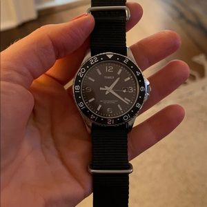 Very good condition black timex